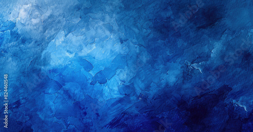 Blue background. Created with Ai