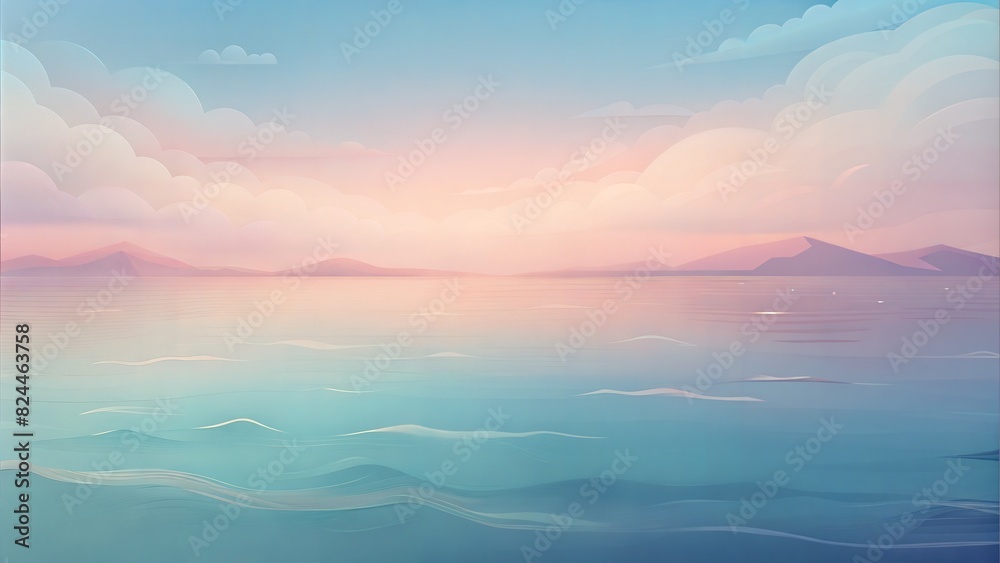 a sea picture with very gentle waves a sea picture with very gentle waves