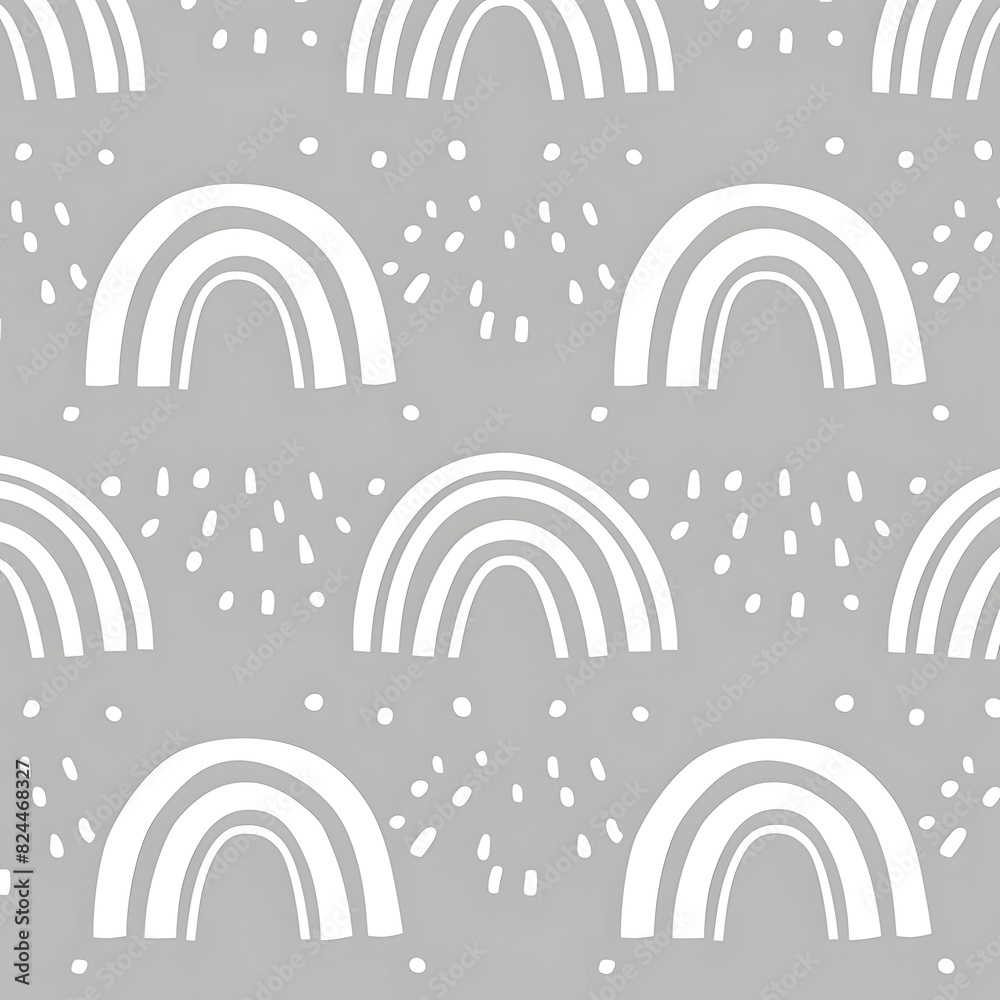 Boho rainbow pattern Boho rainbow pattern