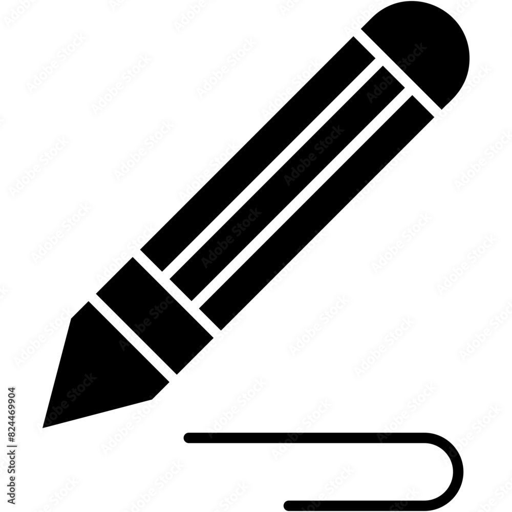 Vector Icon Learning, pen, school, writing Vector Icon Learning, pen, school, writing
