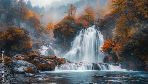 10 Mesmerizing Peak Falls Photography Ideas for Midjourney Discovery