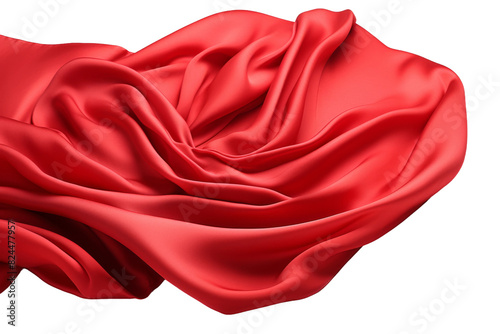 The Crimson Dance of Freedom on a White or Clear Surface PNG Transparent Background.