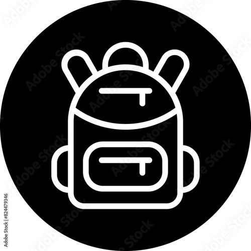 Vector Design Bagpack Icon Style