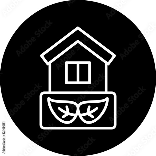 Vector Design Eco House Icon Style