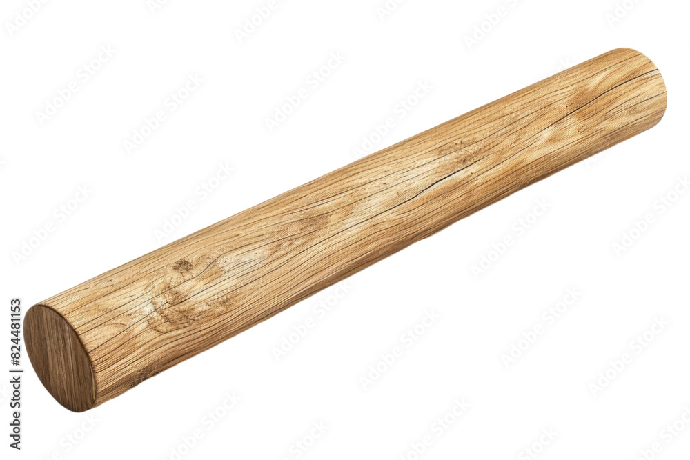 Wooden oak barre isolated on white background Wooden oak barre isolated on white background