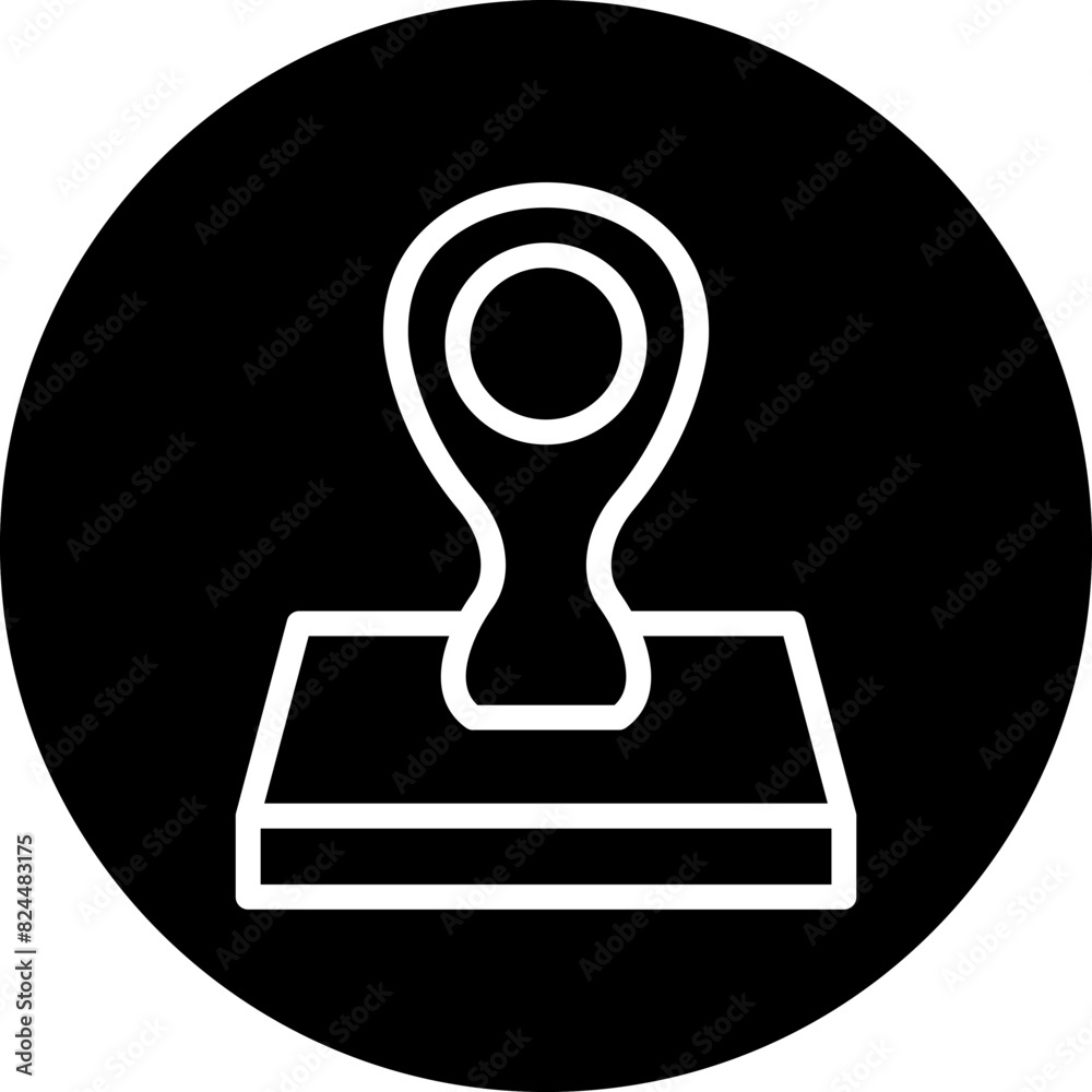Vector Design Stamped Icon Style Vector Design Stamped Icon Style