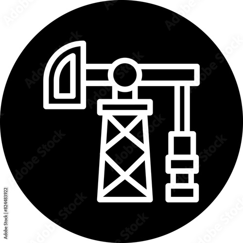 Vector Design Derrick Icon Style