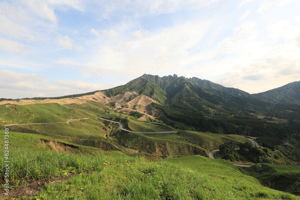 Obraz premium 箱石峠展望所