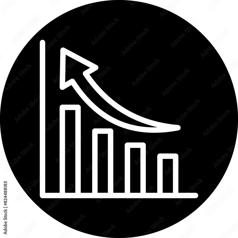 Vector Design Bar Chart Icon Style Vector Design Bar Chart Icon Style