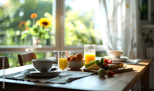 Wallpaper Mural breakfast in the restaurant Torontodigital.ca