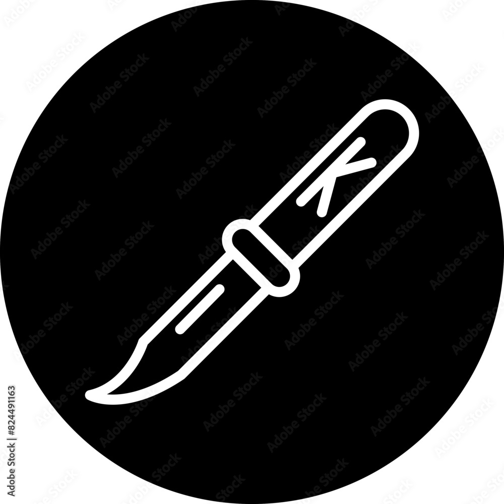 Vector Design Knife Icon Style Vector Design Knife Icon Style