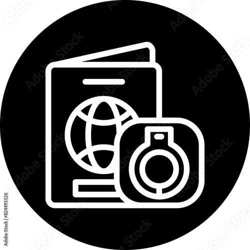 Vector Design Deported Icon Style