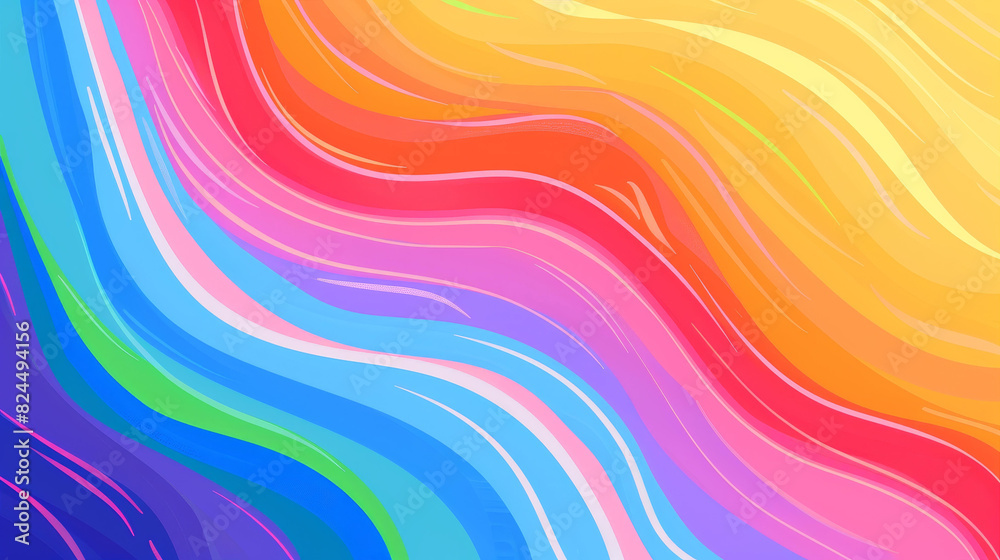 Explore the myth of how rainbows were created, depicted in vivid, clean stock image style. Explore the myth of how rainbows were created, depicted in vivid, clean stock image style.