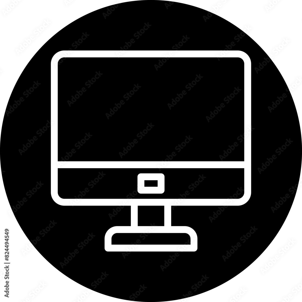 Vector Design Monitor Icon Style Vector Design Monitor Icon Style