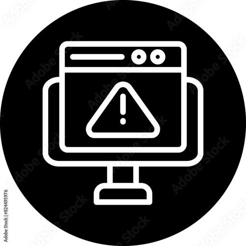 Free Download Vector Design Website Error Icon Style - GFXLoad