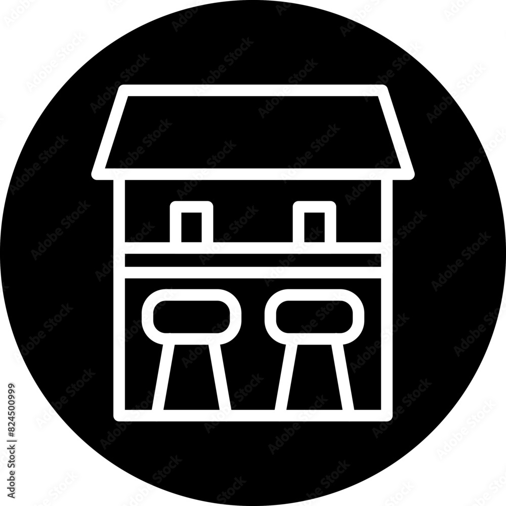 Vector Design Bar Counter Icon Style Vector Design Bar Counter Icon Style