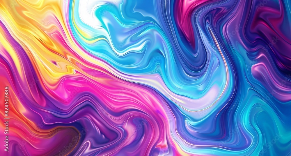 Vibrant abstract fluid art background Vibrant abstract fluid art background