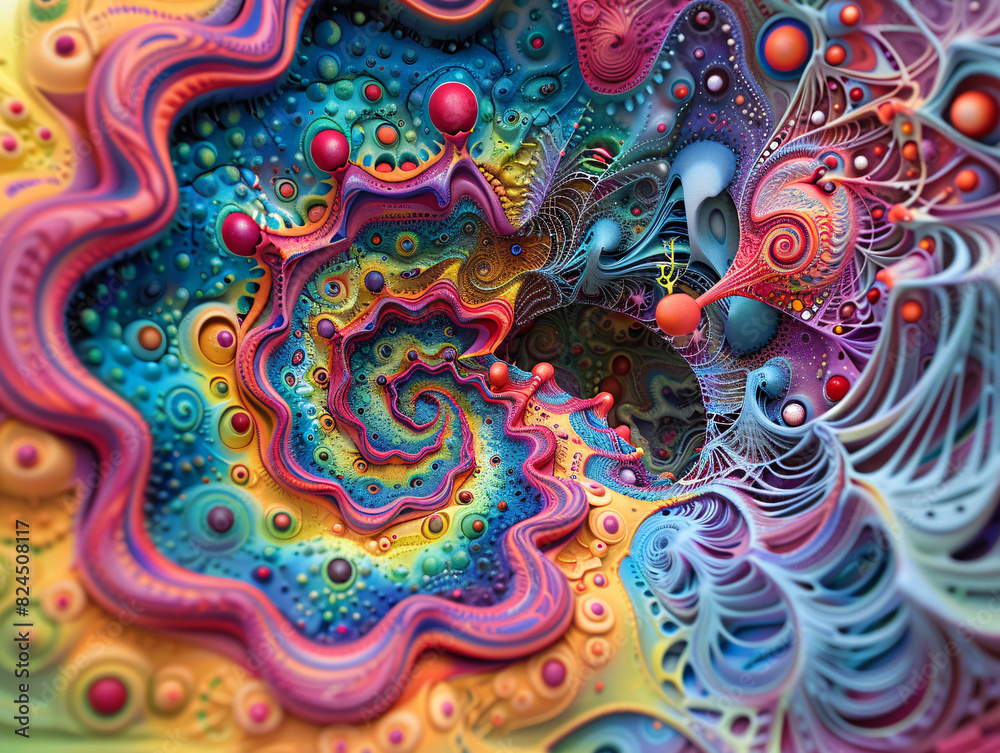 a colorful swirly pattern a colorful swirly pattern