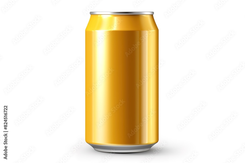 Metal Aluminum Beverage Drink Can 500ml, 0,5L. Mockup Template Ready For Your Design. Isolated On White Background. Product Packing. Metal Aluminum Beverage Drink Can 500ml, 0,5L. Mockup Template Ready For Your Design. Isolated On White Background. Product Packing.