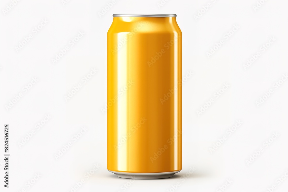 Metal Aluminum Beverage Drink Can 500ml, 0,5L. Mockup Template Ready For Your Design. Isolated On White Background. Product Packing. Metal Aluminum Beverage Drink Can 500ml, 0,5L. Mockup Template Ready For Your Design. Isolated On White Background. Product Packing.