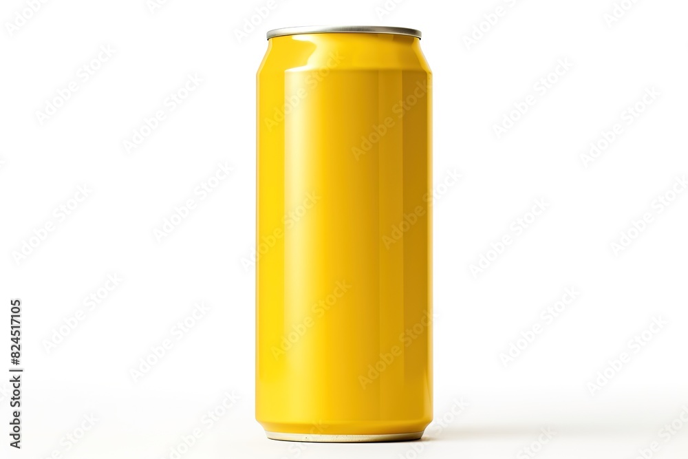 Metal Aluminum Beverage Drink Can 500ml, 0,5L. Mockup Template Ready For Your Design. Isolated On White Background. Product Packing. Metal Aluminum Beverage Drink Can 500ml, 0,5L. Mockup Template Ready For Your Design. Isolated On White Background. Product Packing.