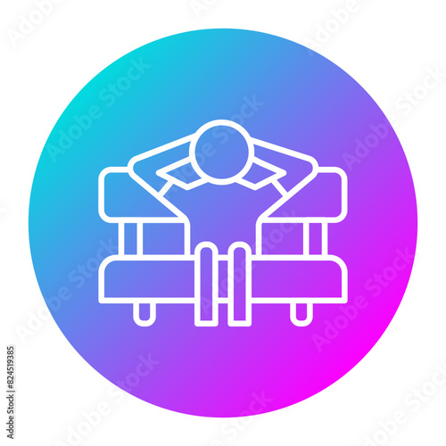 Loneliness vector icon. Can be used for Home Based Business iconset.