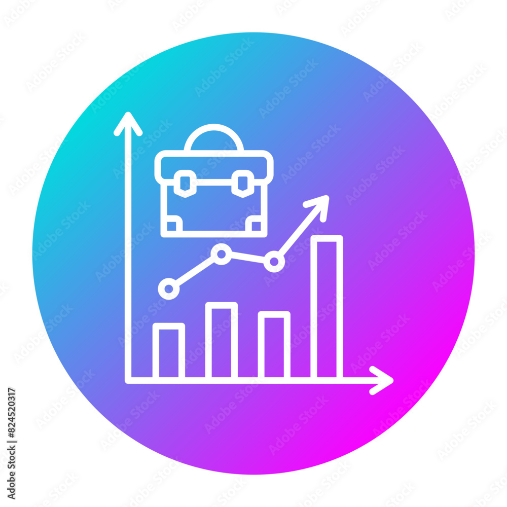 Job Market vector icon. Can be used for Job Search iconset. Job Market vector icon. Can be used for Job Search iconset.