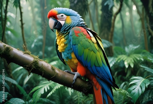 blue and yellow macaw