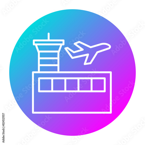 Departure vector icon. Can be used for Travel Agency iconset.