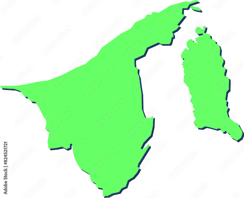 Brunei Darussalam Map Brunei Darussalam Map