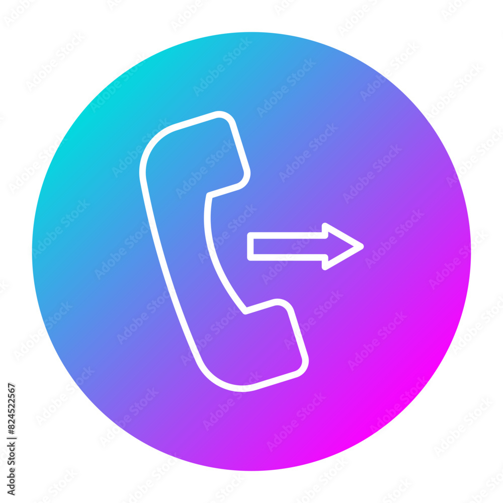 Call Forwarding vector icon. Can be used for Communication and Media iconset. Call Forwarding vector icon. Can be used for Communication and Media iconset.