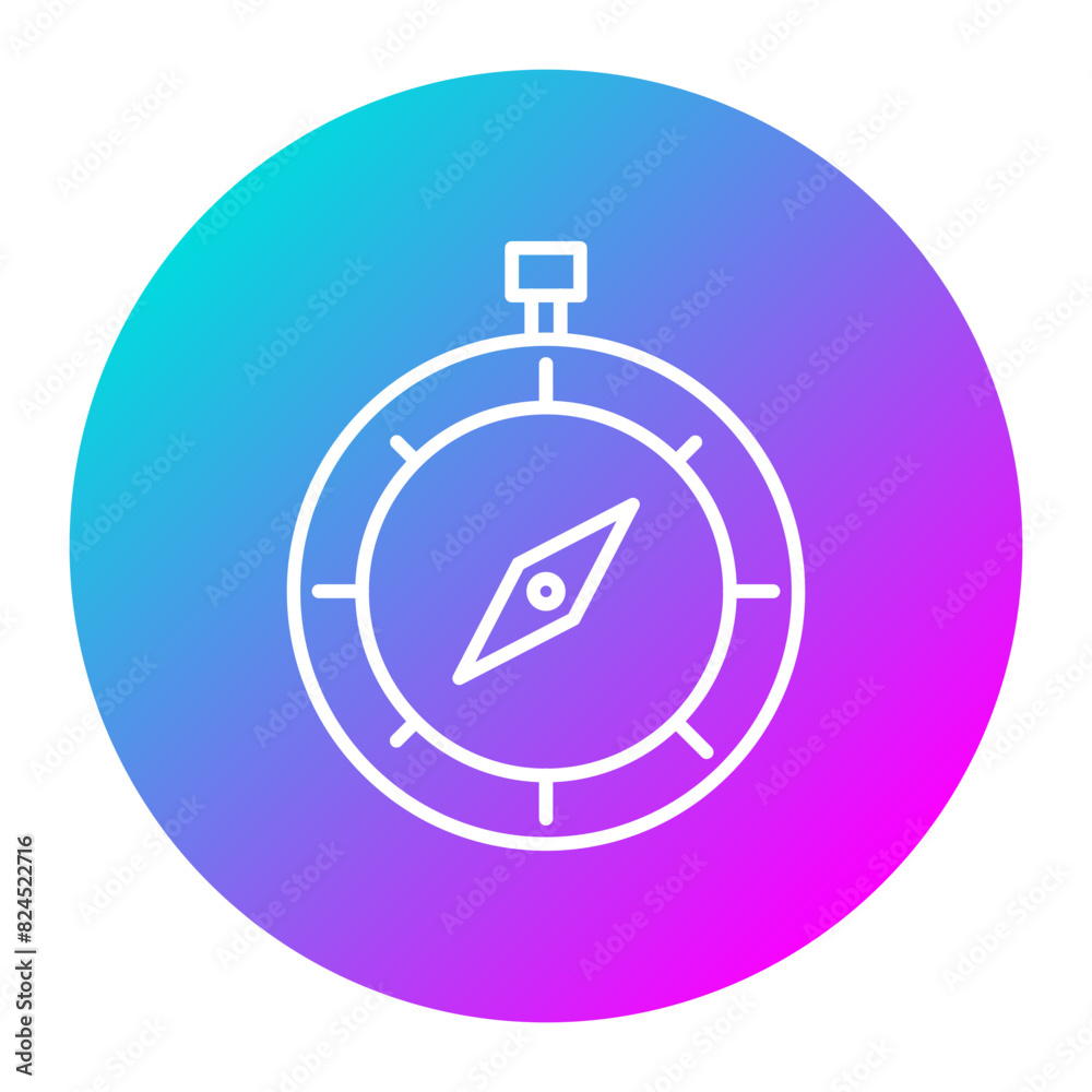 Compass vector icon. Can be used for Communication and Media iconset. Compass vector icon. Can be used for Communication and Media iconset.