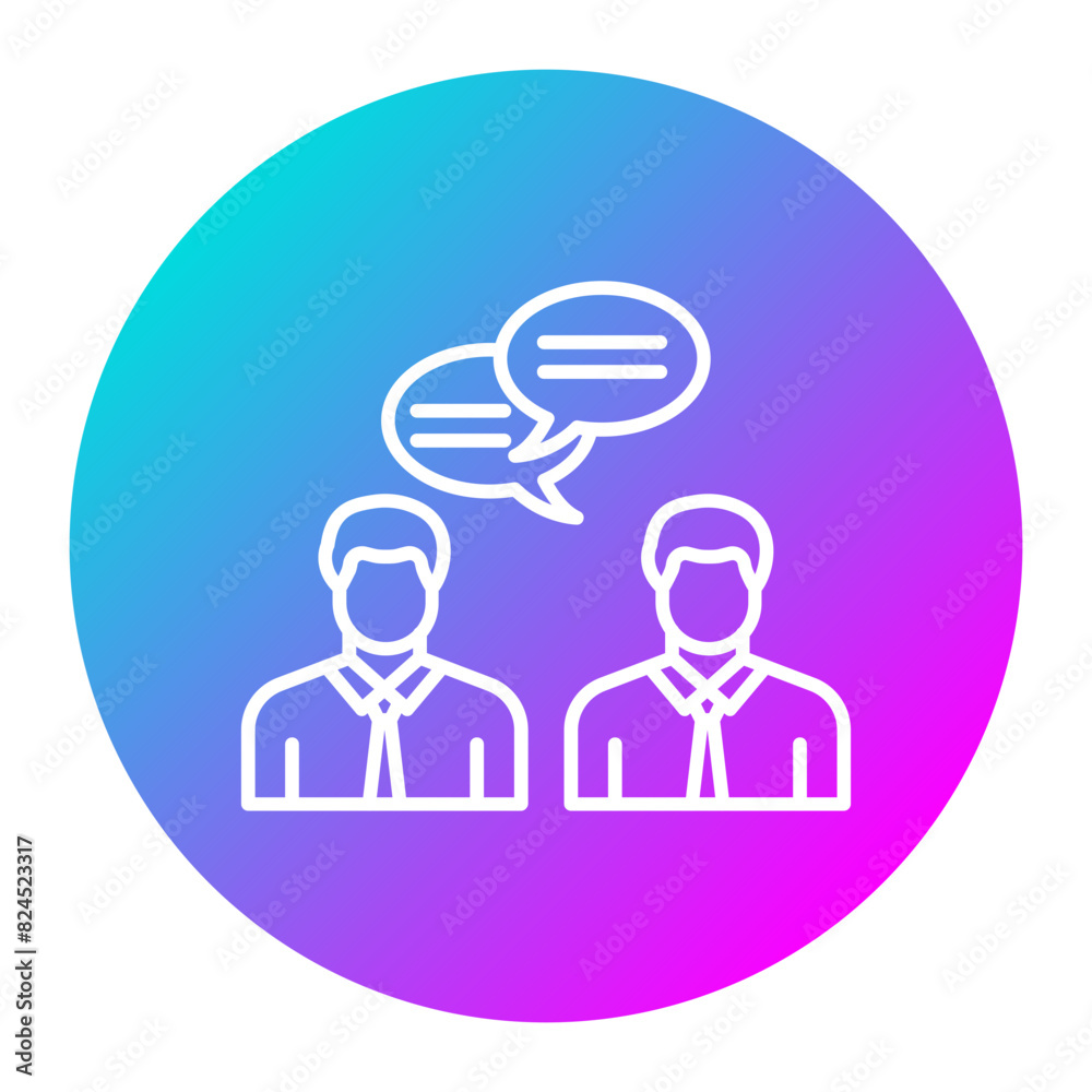 Talking vector icon. Can be used for Communication and Media iconset. Talking vector icon. Can be used for Communication and Media iconset.