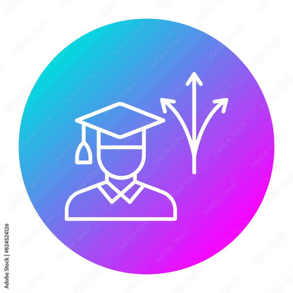 Career Choice vector icon. Can be used for Online Education iconset. Career Choice vector icon. Can be used for Online Education iconset.