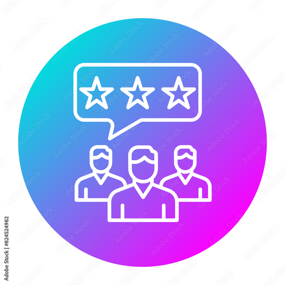 Group Feedback vector icon. Can be used for Customer Feedback iconset. Group Feedback vector icon. Can be used for Customer Feedback iconset.