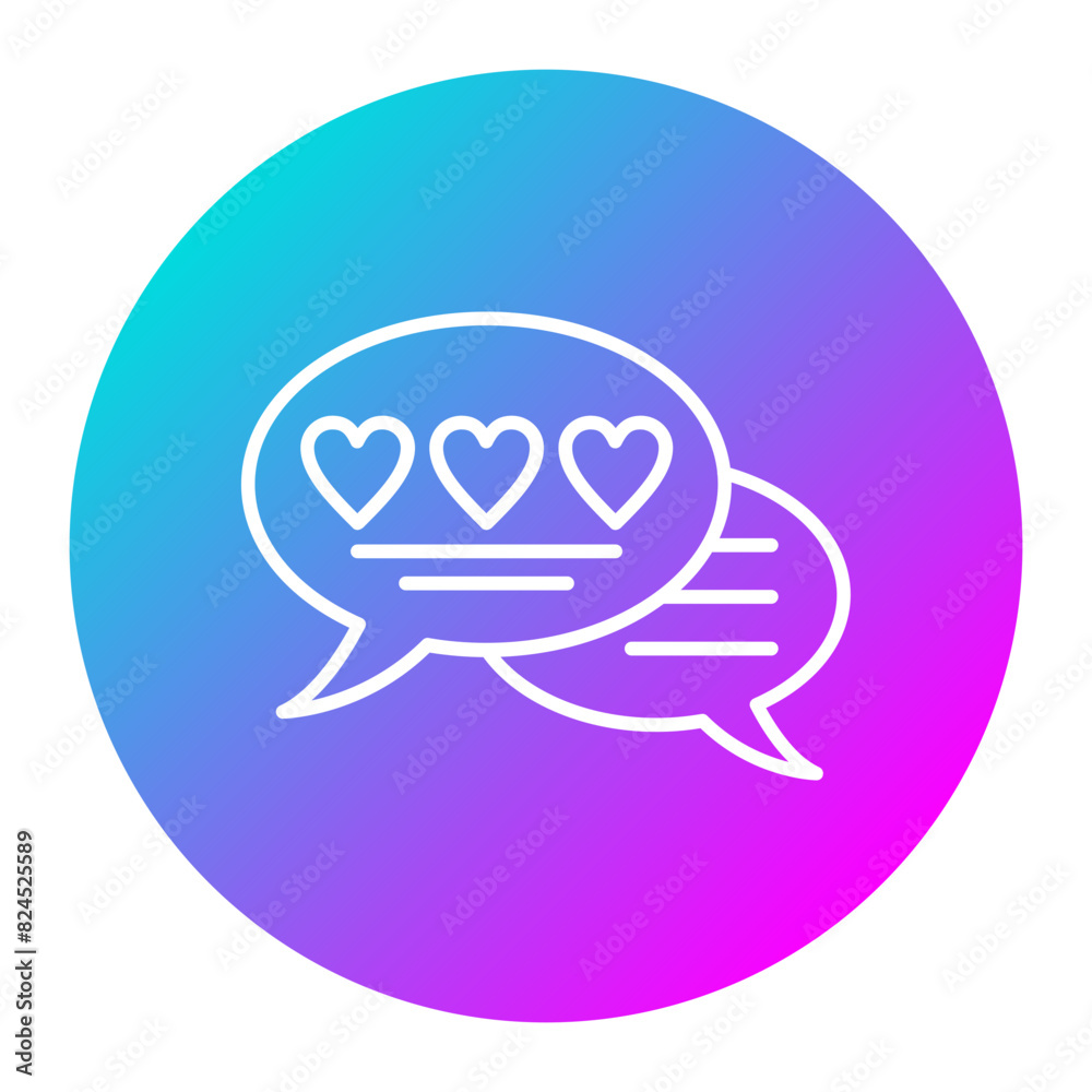 Testimonials vector icon. Can be used for Customer Feedback iconset.