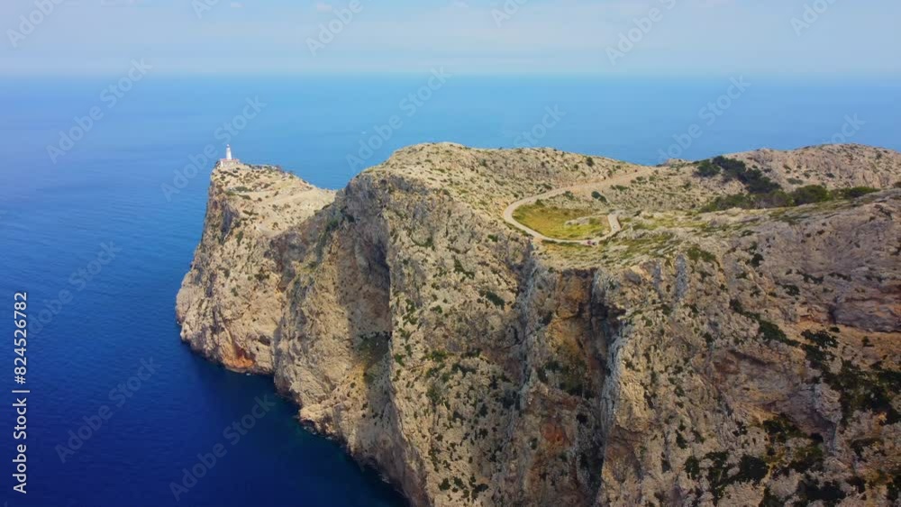 Cap Formentor, Peninsula Formentor, near Pollenca, Majorca, Balearic Islands, Spain. Cap Formentor, Peninsula Formentor, near Pollenca, Majorca, Balearic Islands, Spain.