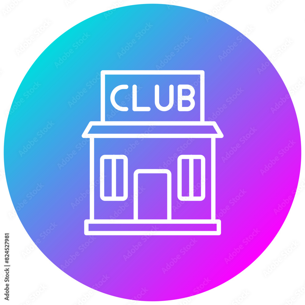 Club vector icon. Can be used for Instrument iconset. Club vector icon. Can be used for Instrument iconset.