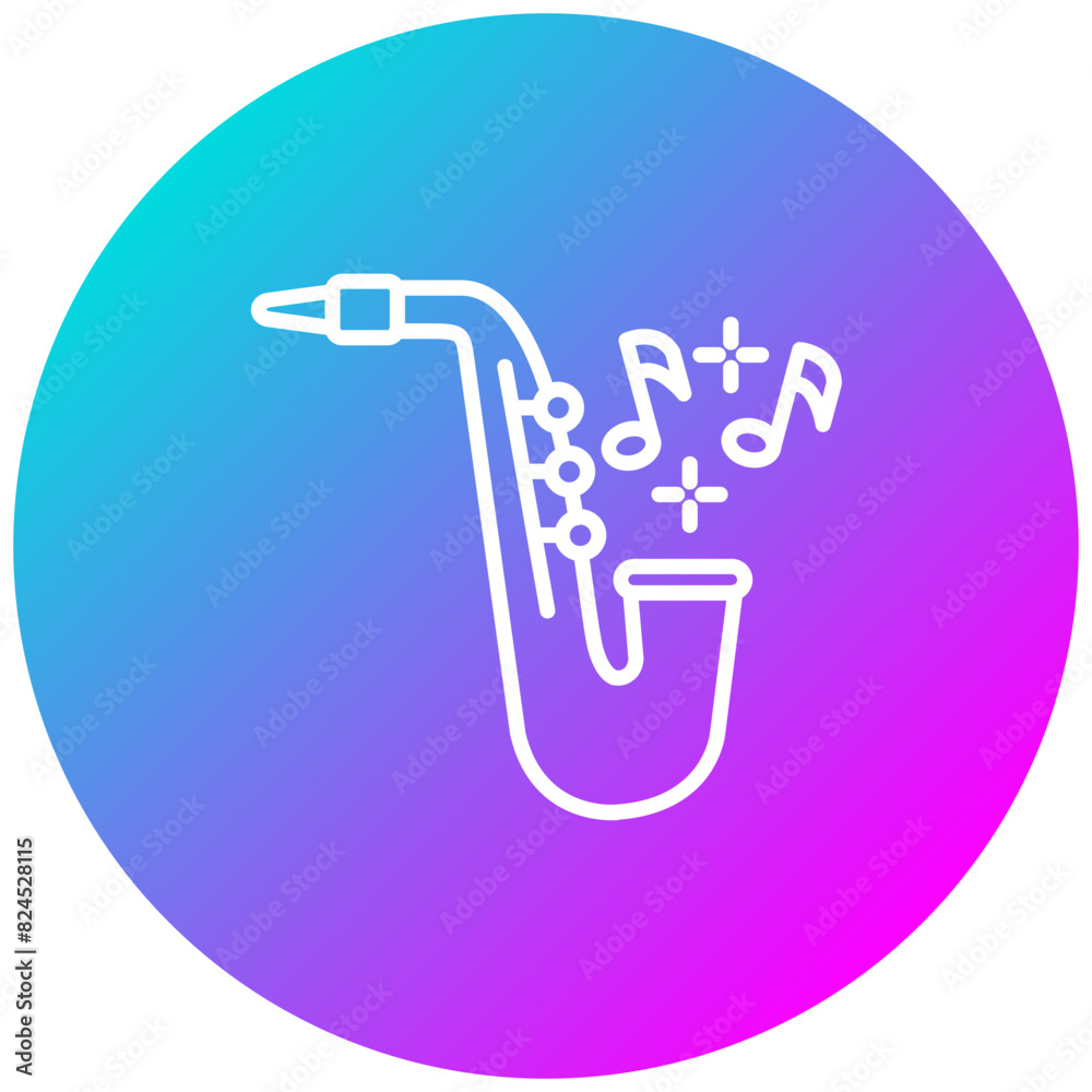 Jazz vector icon. Can be used for Instrument iconset. Jazz vector icon. Can be used for Instrument iconset.