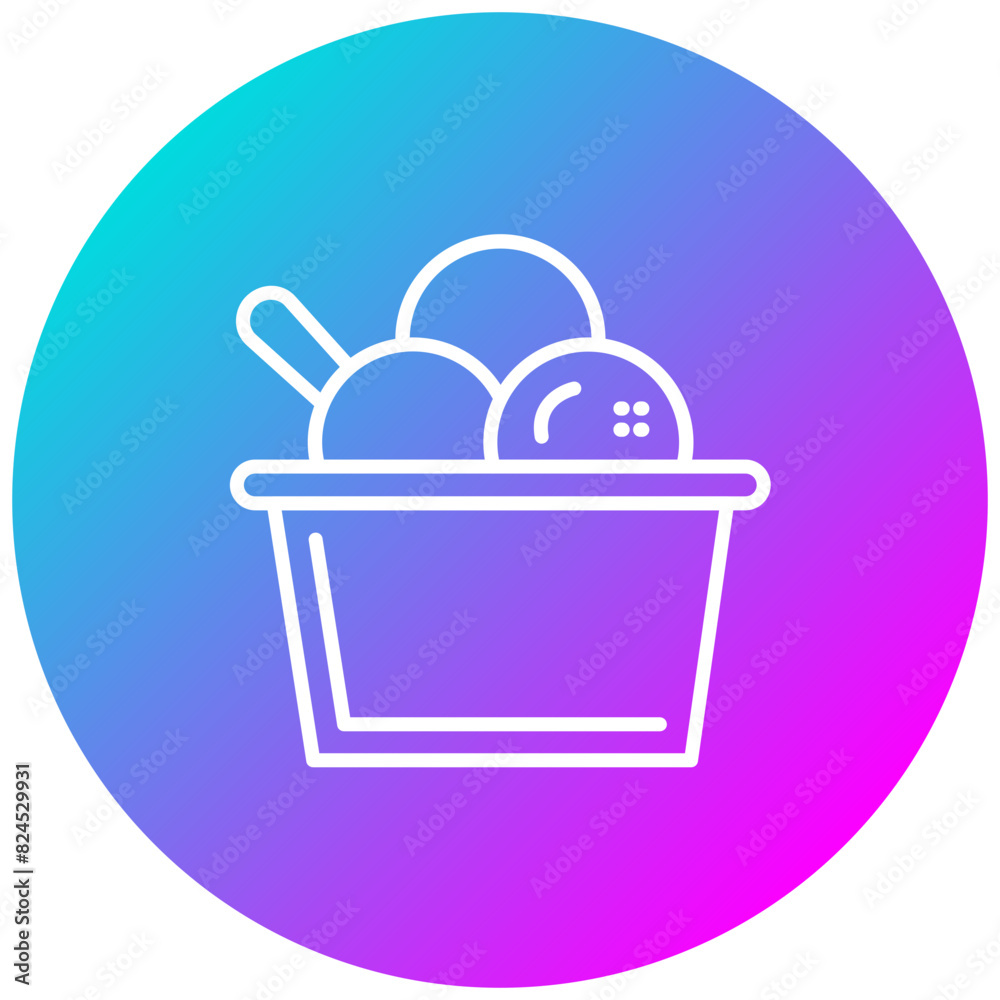 Ice Cream vector icon. Can be used for Beach Resort iconset. Ice Cream vector icon. Can be used for Beach Resort iconset.