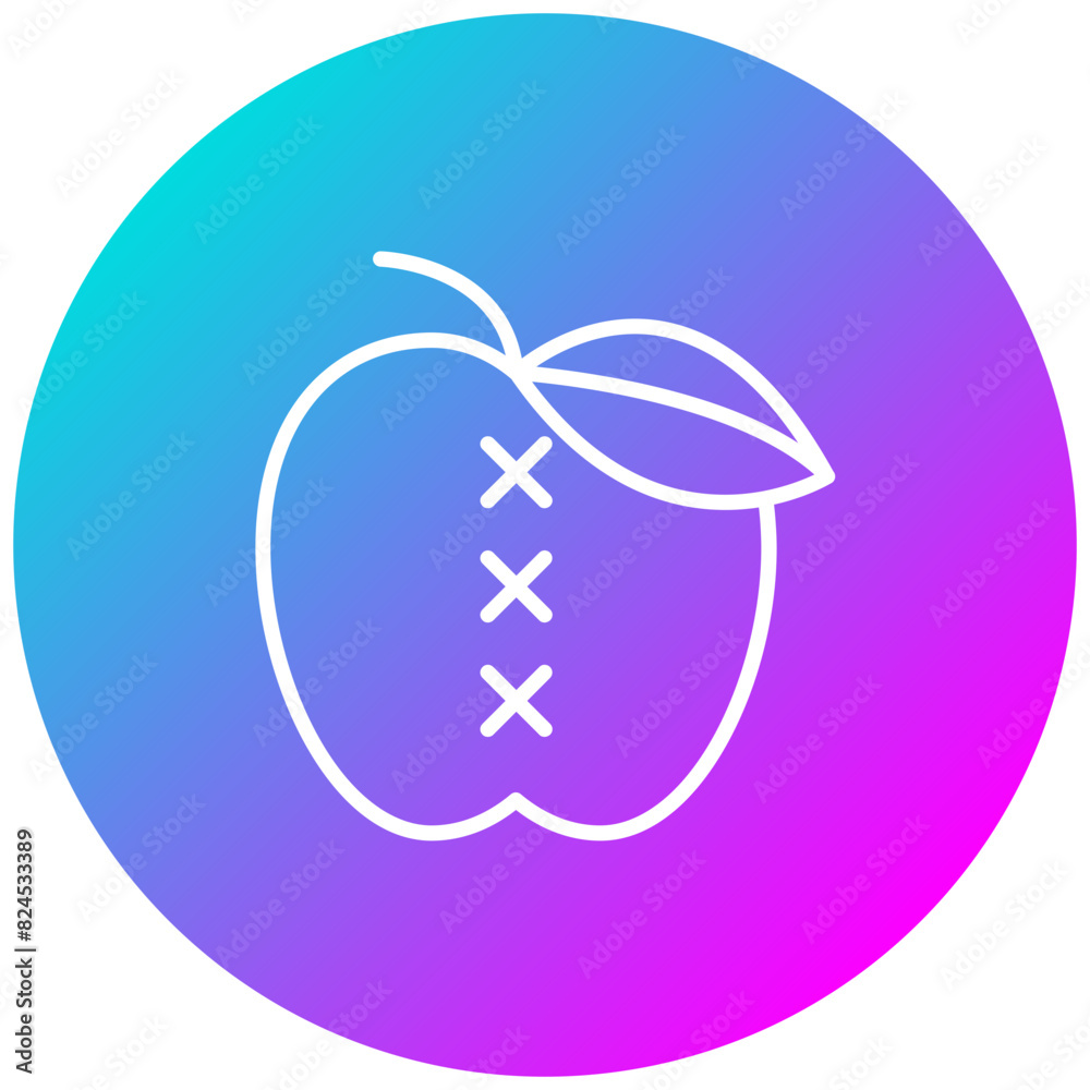 Vegetarian Mark vector icon. Can be used for Nutrition iconset. Vegetarian Mark vector icon. Can be used for Nutrition iconset.