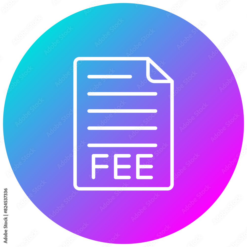 Fee Packages vector icon. Can be used for Golf iconset. Fee Packages vector icon. Can be used for Golf iconset.