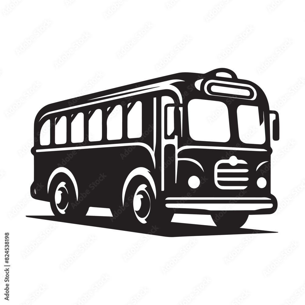 Bus silhouette
