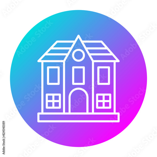 House vector icon. Can be used for Crisis Mangement iconset.
