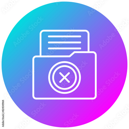 Data Infringement vector icon. Can be used for Compliance And Regulation iconset.