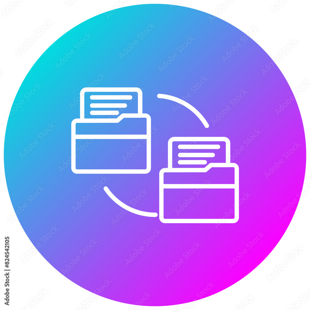 Directory Replacement vector icon. Can be used for Compliance And Regulation iconset. Directory Replacement vector icon. Can be used for Compliance And Regulation iconset.