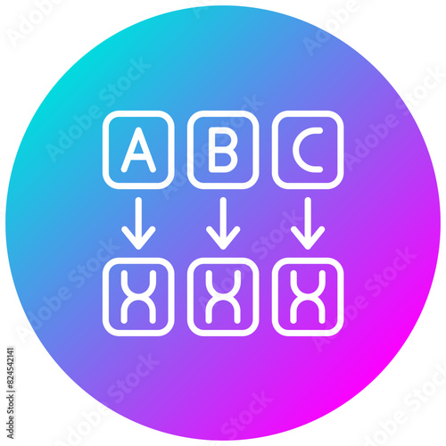 Masking vector icon. Can be used for Compliance And Regulation iconset.