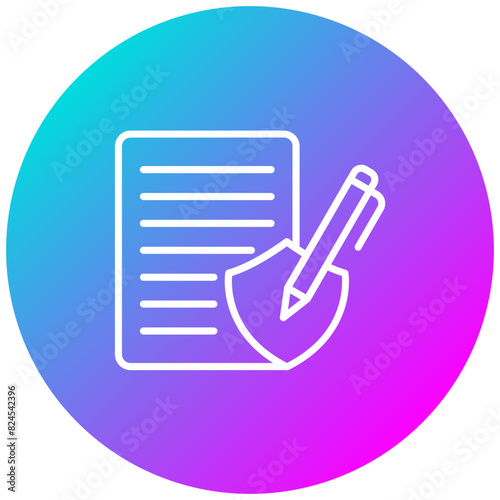 Rectification vector icon. Can be used for Compliance And Regulation iconset.