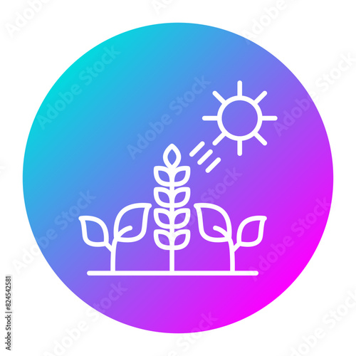 Climate vector icon. Can be used for Agriculture iconset.