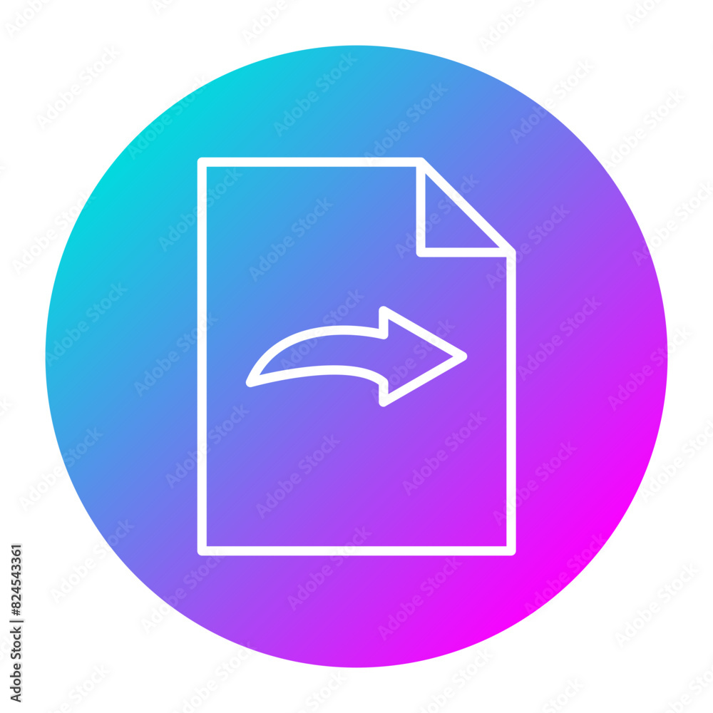 Symlink File vector icon. Can be used for Documents And Files iconset. Symlink File vector icon. Can be used for Documents And Files iconset.